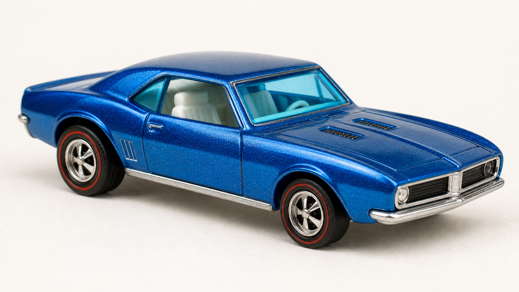 Hong Kong Blue Custom Camaro photoreal owned reference render
